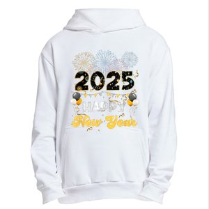 Happy New Year Party 2025 Ballon Family Matching Women Urban Pullover Hoodie