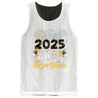 Happy New Year Party 2025 Ballon Family Matching Women Mesh Reversible Basketball Jersey Tank