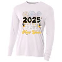 Happy New Year Party 2025 Ballon Family Matching Women Cooling Performance Long Sleeve Crew