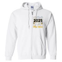 Happy New Year Party 2025 Ballon Family Matching Women Full Zip Hoodie