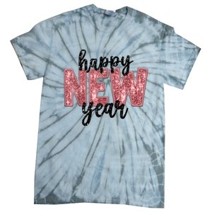 Happy New Year 2025 New YearS Eve Party Countdown Family Tie-Dye T-Shirt