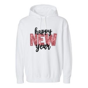 Happy New Year 2025 New YearS Eve Party Countdown Family Garment-Dyed Fleece Hoodie