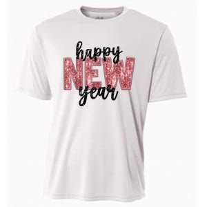 Happy New Year 2025 New YearS Eve Party Countdown Family Cooling Performance Crew T-Shirt