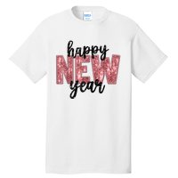 Happy New Year 2025 New YearS Eve Party Countdown Family Tall T-Shirt