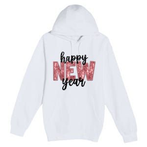 Happy New Year 2025 New YearS Eve Party Countdown Family Premium Pullover Hoodie