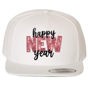 Happy New Year 2025 New YearS Eve Party Countdown Family Wool Snapback Cap