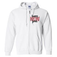 Happy New Year 2025 New YearS Eve Party Countdown Family Full Zip Hoodie