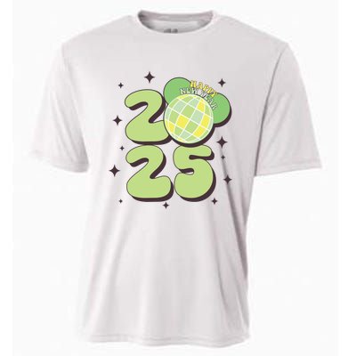 Happy New Year 2025 Holiday New Year Eve Cooling Performance Crew T-Shirt