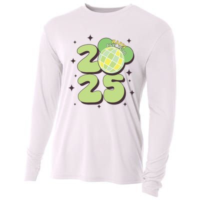 Happy New Year 2025 Holiday New Year Eve Cooling Performance Long Sleeve Crew