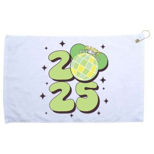 Happy New Year 2025 Holiday New Year Eve Grommeted Golf Towel