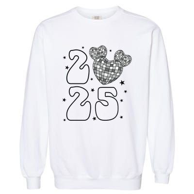 Happy New Year 2025 Holiday New Year Eve Garment-Dyed Sweatshirt