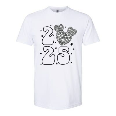 Happy New Year 2025 Holiday New Year Eve Softstyle CVC T-Shirt