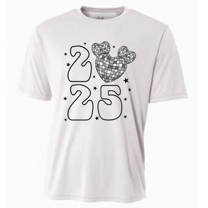 Happy New Year 2025 Holiday New Year Eve Cooling Performance Crew T-Shirt