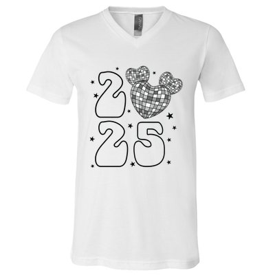 Happy New Year 2025 Holiday New Year Eve V-Neck T-Shirt