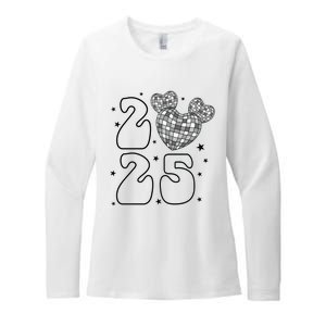 Happy New Year 2025 Holiday New Year Eve Womens CVC Long Sleeve Shirt