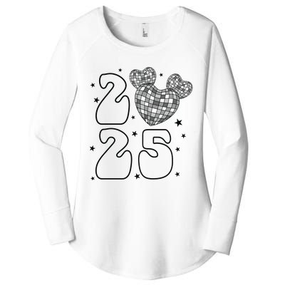 Happy New Year 2025 Holiday New Year Eve Women's Perfect Tri Tunic Long Sleeve Shirt