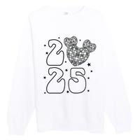 Happy New Year 2025 Holiday New Year Eve Premium Crewneck Sweatshirt