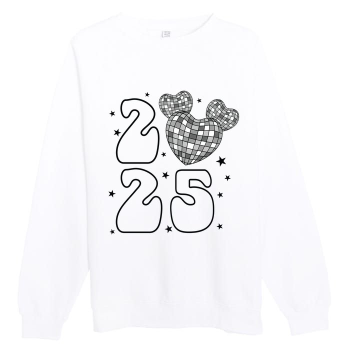 Happy New Year 2025 Holiday New Year Eve Premium Crewneck Sweatshirt