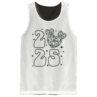 Happy New Year 2025 Holiday New Year Eve Mesh Reversible Basketball Jersey Tank