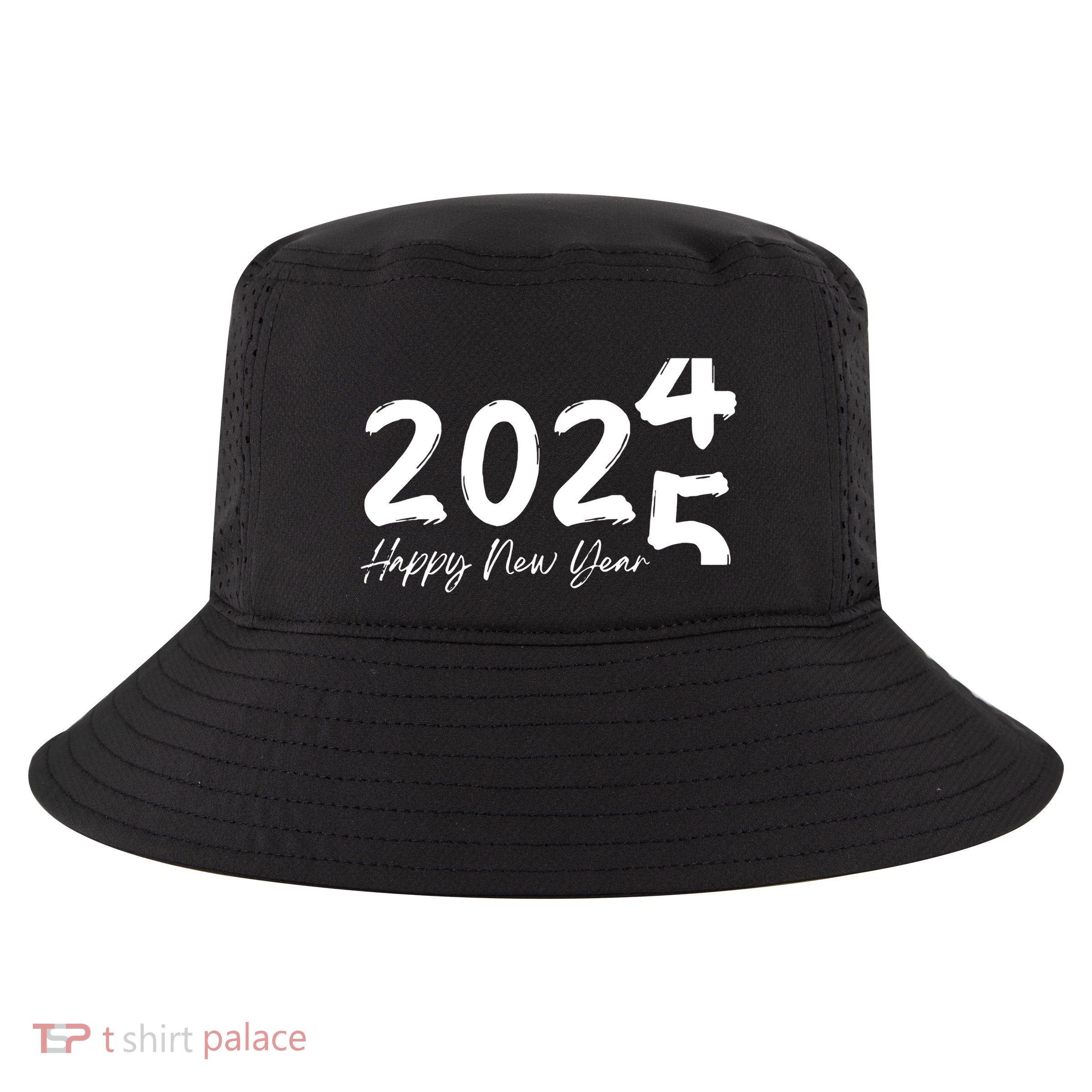 Happy New Year 2025 Holiday New Year Party Cool Comfort Performance Bucket Hat