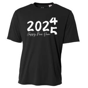 Happy New Year 2025 Holiday New Year Party Cooling Performance Crew T-Shirt