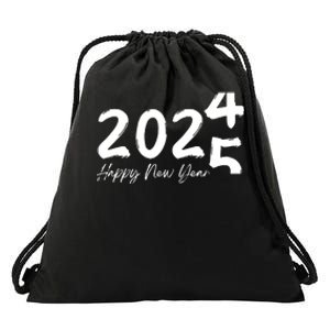 Happy New Year 2025 Holiday New Year Party Drawstring Bag