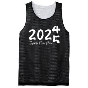 Happy New Year 2025 Holiday New Year Party Mesh Reversible Basketball Jersey Tank