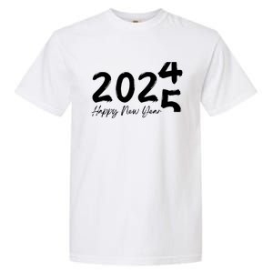 Happy New Year 2025 Holiday New Year Party Garment-Dyed Heavyweight T-Shirt