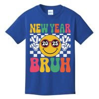 Happy New Year Bruh 2025 Kids T-Shirt