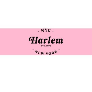 Harlem New York City Nyc Women Retro Harlem Bumper Sticker