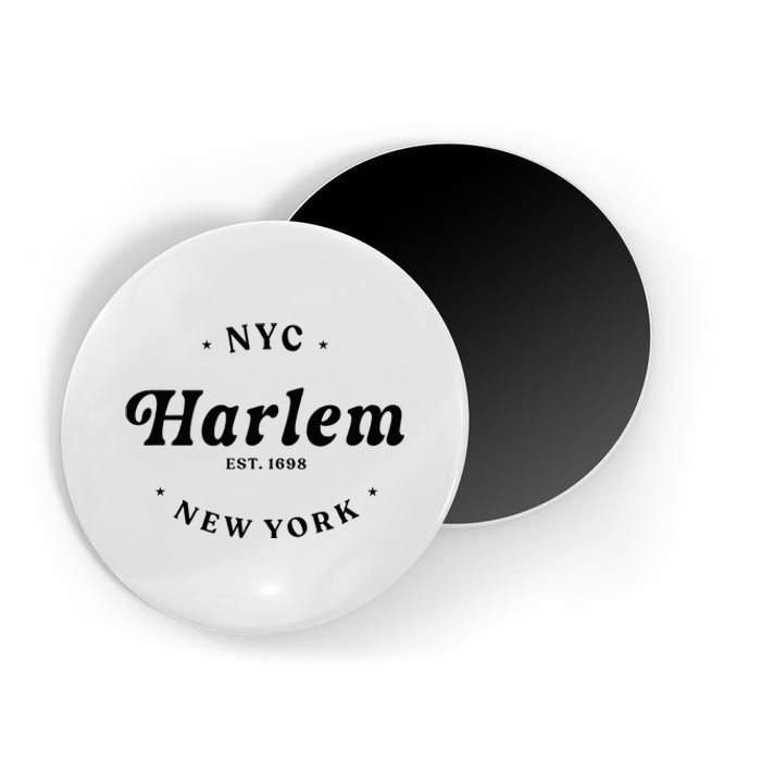 Harlem New York City Nyc Women Retro Harlem Magnet