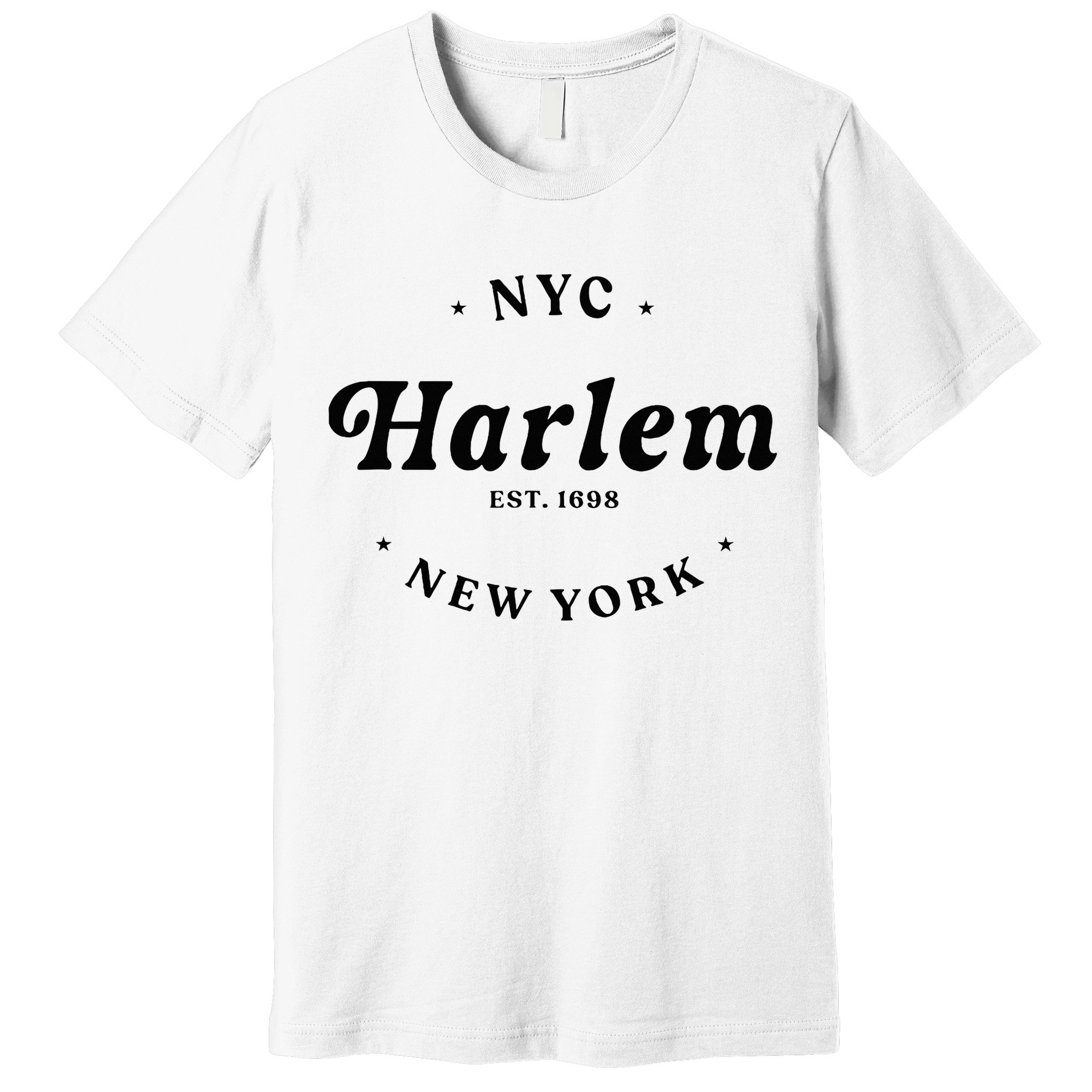 Harlem New York City Nyc Women Retro Harlem Premium T-Shirt