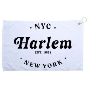 Harlem New York City Nyc Women Retro Harlem Grommeted Golf Towel