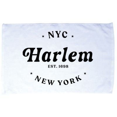 Harlem New York City Nyc Women Retro Harlem Microfiber Hand Towel