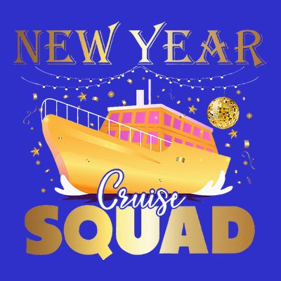 Happy New Year Cruise Squad Nye Celebration T-Shirt