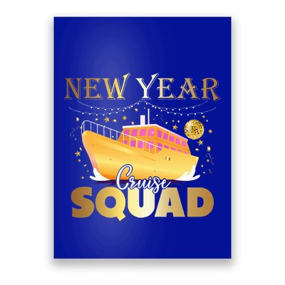 Happy New Year Cruise Squad Nye Celebration Poster