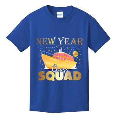 Happy New Year Cruise Squad Nye Celebration Kids T-Shirt