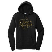 Happy New Years Golden Logo Women's Pullover Hoodie