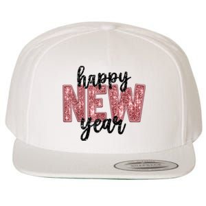 Happy New Year 2025 New YearS Eve Party Countdown Family Wool Snapback Cap