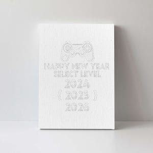 Happy New Year Select Level 2025 Gaming Gamer Canvas