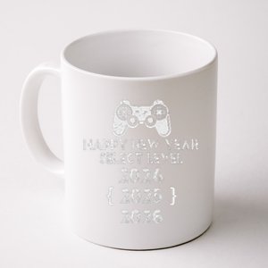 Happy New Year Select Level 2025 Gaming Gamer Coffee Mug