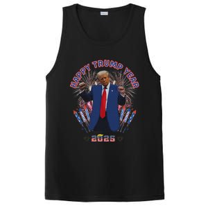 Happy New Year Party 2025 Trump 2024 Take America Back PosiCharge Competitor Tank