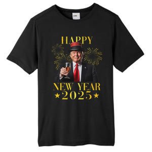 Happy New Year 2025 Tall Fusion ChromaSoft Performance T-Shirt