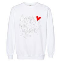 Happy New Year Party Funny New Year's Eve  Garment-Dyed Sweatshirt