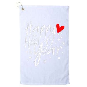 Happy New Year Party Funny New Year's Eve  Platinum Collection Golf Towel