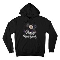 Happy New Year 2025 Fireworks New YearS Eve Party Countdown Hoodie