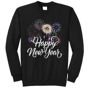 Happy New Year 2025 Fireworks New YearS Eve Party Countdown Sweatshirt