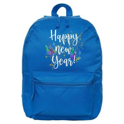 Happy New Year Day Eve Party Fireworks Confetti Costume Fun Gift 16 in Basic Backpack