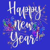 Happy New Year Day Eve Party Fireworks Confetti Costume Fun Gift 16 in Basic Backpack