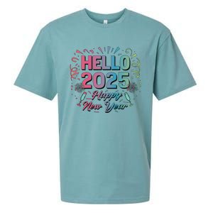 Happy New Year 2025 New Year Party Matching Family Sueded Cloud Jersey T-Shirt